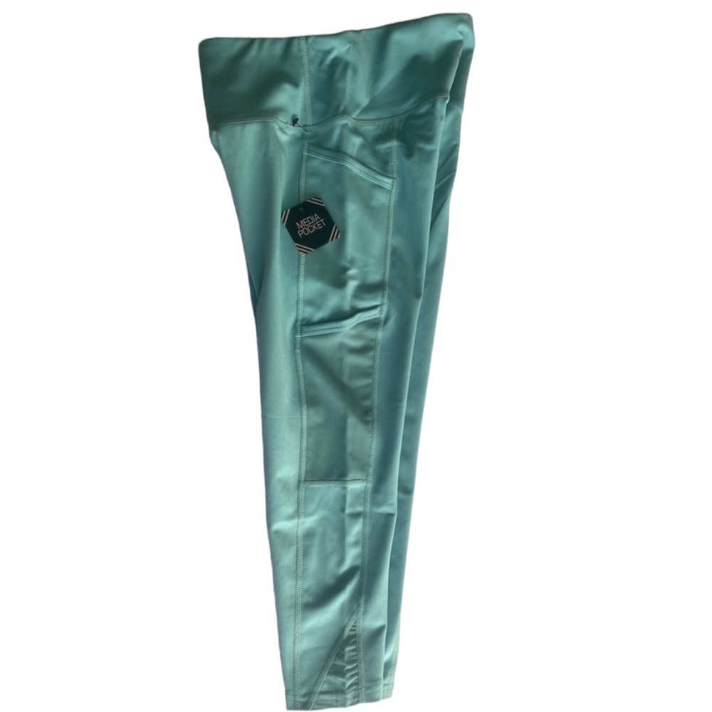 BSP BETTER SPORTS PERFORMANCE CAPRI LEGGINGS MEDIA POCKET SIZE M